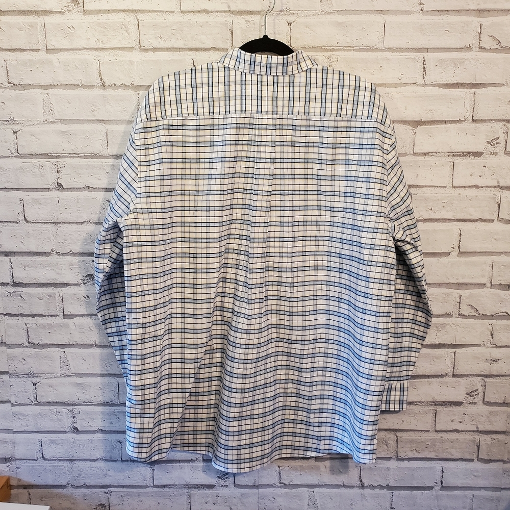 Ll Bean Plaid Button Down - image 2